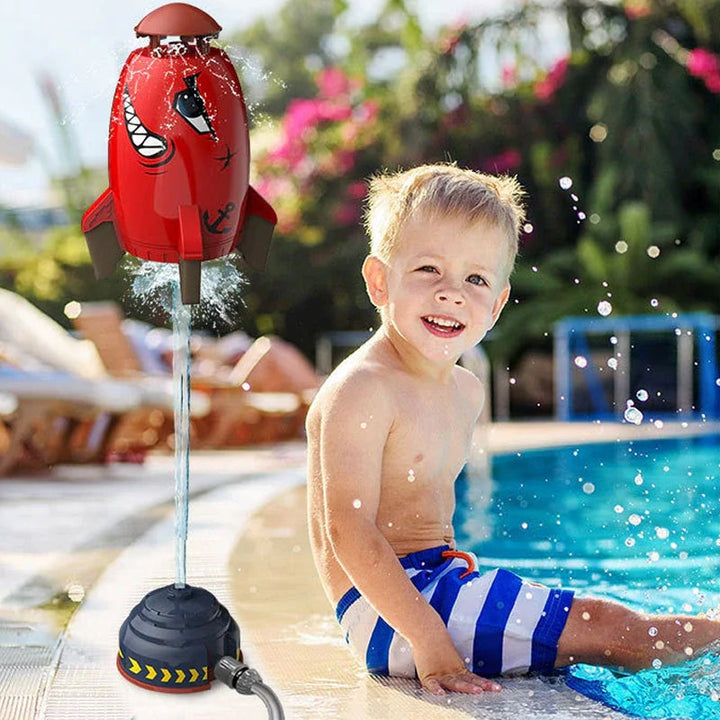 Summer Toy Rocket Sprinkler for Outdoor Use | Kalsten