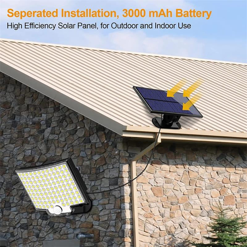 Solar Motion Sensor Security Light – 106 LEDs