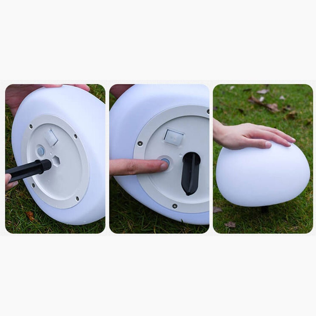 Solar Waterproof PE Spherical LED Outdoor Decorative Lawn Light | Kalsten