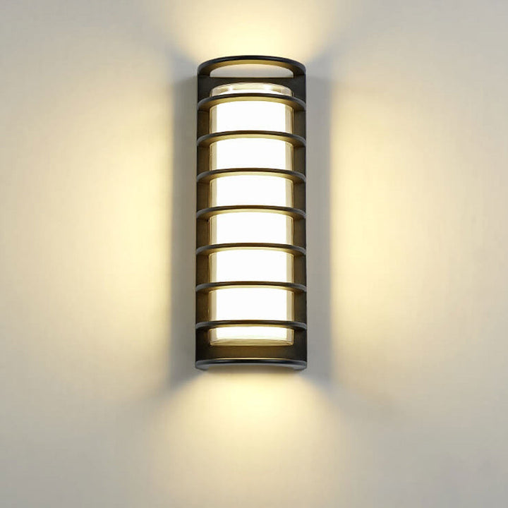 Modern Outdoor Column Waterproof LED Garden Wall Sconce Lamp | Kalsten