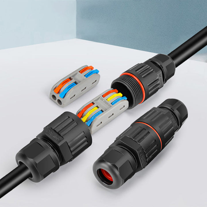 Waterproof electrical wire connector for outdoor use | Kalsten