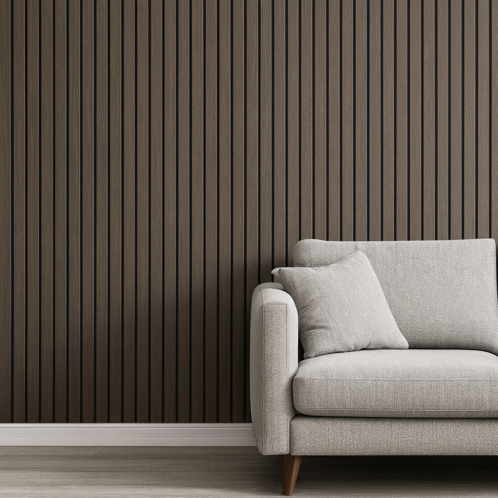 Self Adhesive Waterproof Wall Panel Wood Look Design Noxord