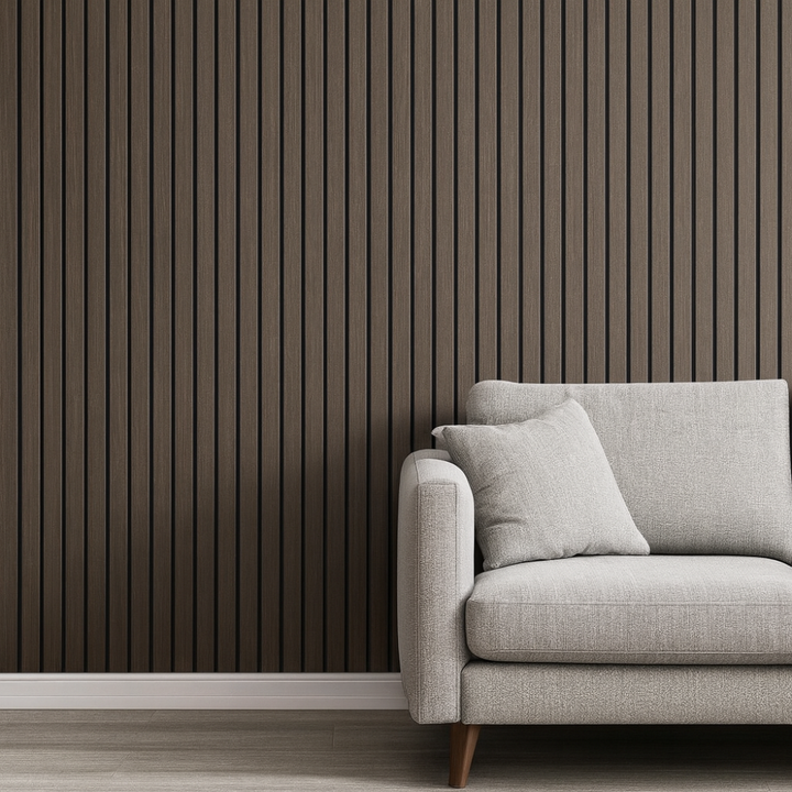 Self Adhesive Waterproof Wall Panel Wood Look Design Noxord