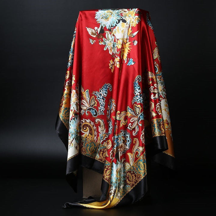 Kalsten | Large square scarf Simulation silk scarf All-match scarf Scarf