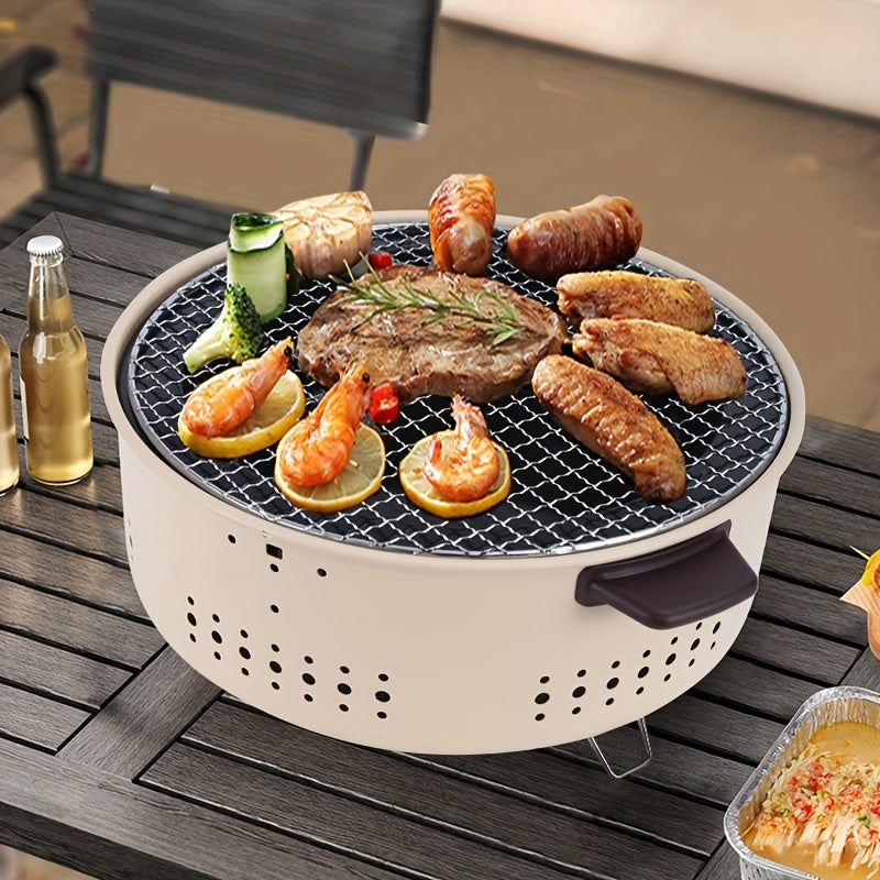 Kalsten | Indoor Grill Smokeless – Electric Griddle with Grease Drain and 2000W Power