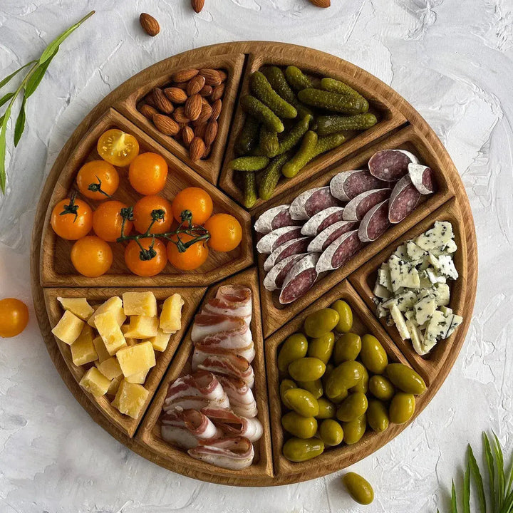 Wood Serving Tray — Gives Your Snacks the Wow Factor for Unforgettable Enjoyment Moments | Kalsten