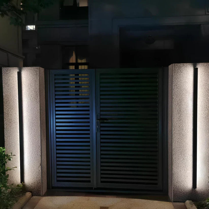 Modern Aluminum LED Outdoor Wall Light Noxord