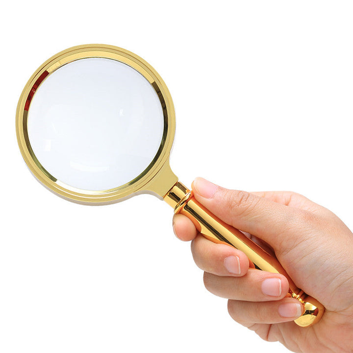 Kalsten | 10X Magnifying Glass, Ideal for Reading Small Prints, Map, Newspaper, Magazine, and More