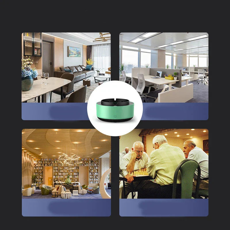 Kalsten | Smoke Eliminator Electronic Ashtray Air Purifier - Home Office