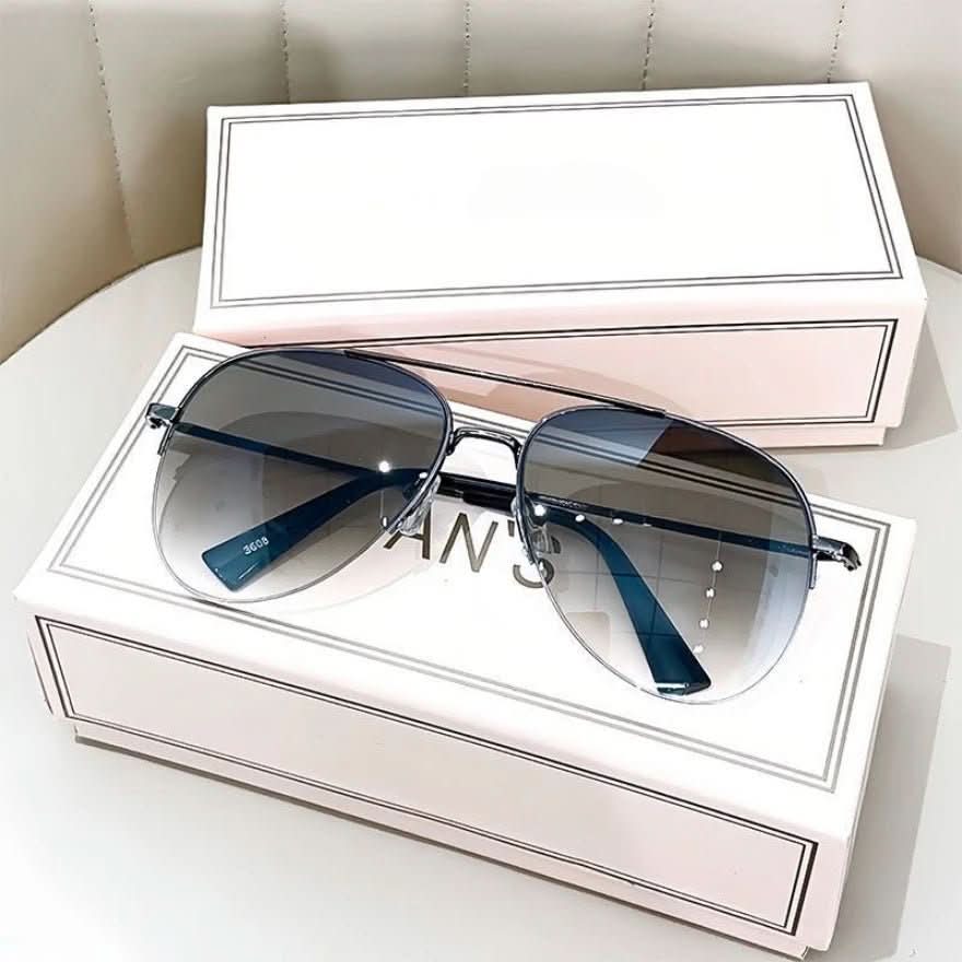 Pilot sunglasses for men with gradient lenses UV400 | Kalsten