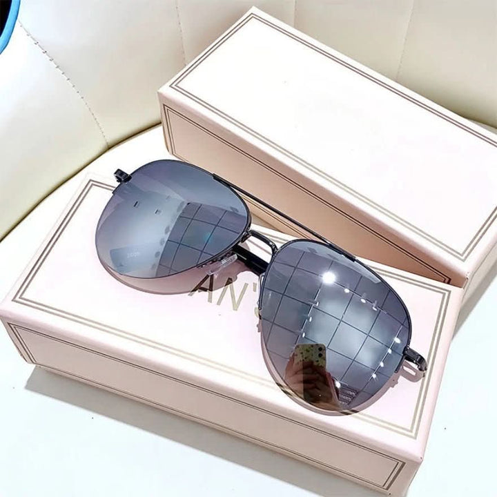 Pilot sunglasses for men with gradient lenses UV400 | Kalsten