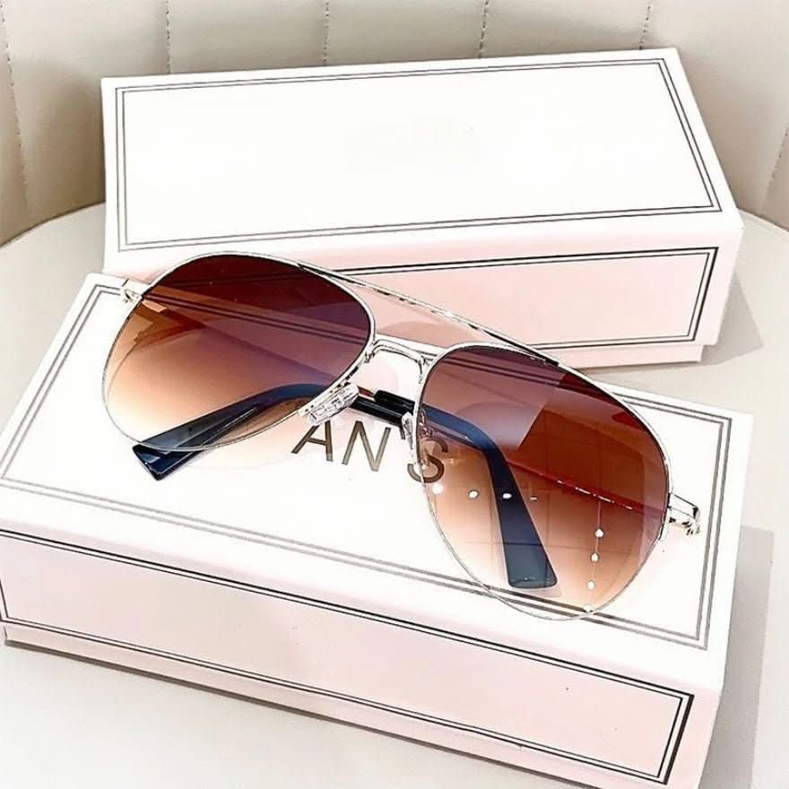 Pilot sunglasses for men with gradient lenses UV400 | Kalsten