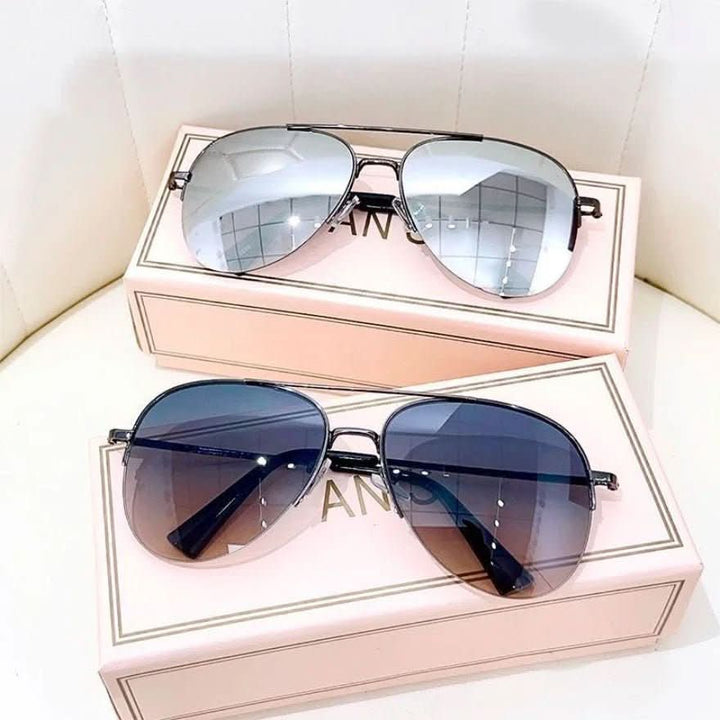 Pilot sunglasses for men with gradient lenses UV400 | Kalsten