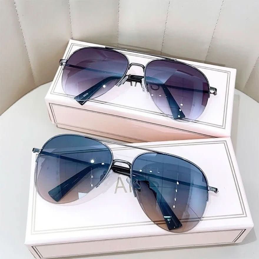 Kalsten | Pilot sunglasses with color gradient and UV400 protection for men