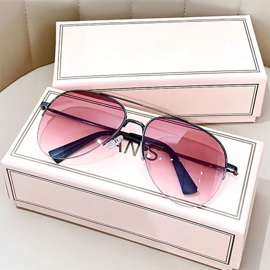 Pilot sunglasses for men with gradient lenses UV400 | Kalsten