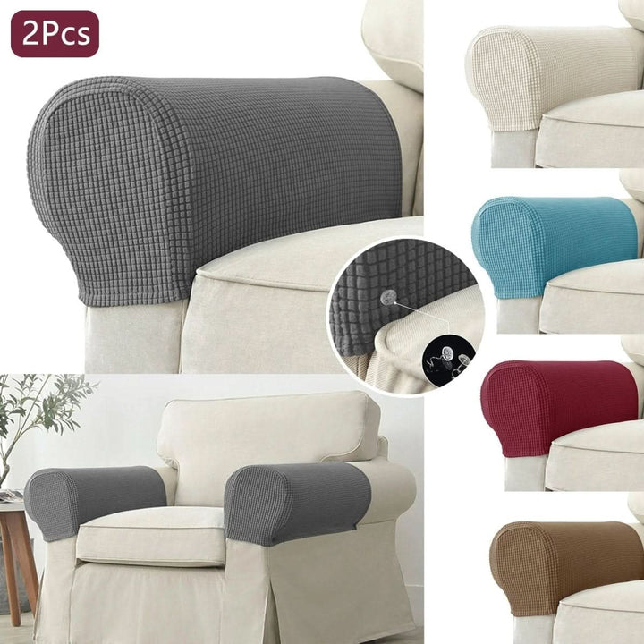 Kalsten | 2-piece waterproof armrest covers with jacquard design