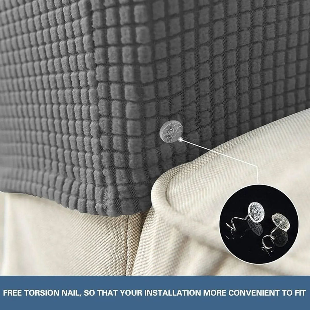 Kalsten | 2-piece waterproof armrest covers with jacquard design