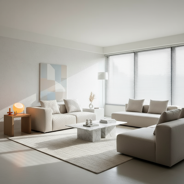 Bauhaus table lamp made of glass in retro style | LED table lamp | Kalsten