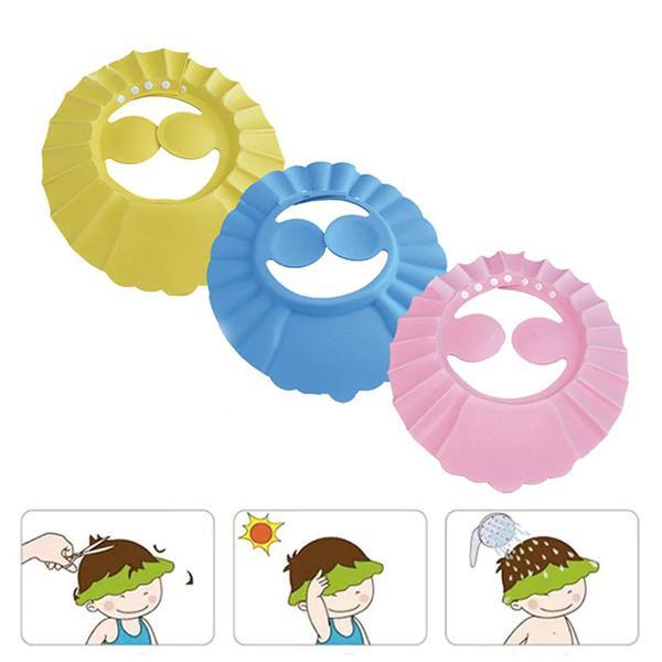 Adjustable Baby Shower Cap with Ear Covers | Kalsten