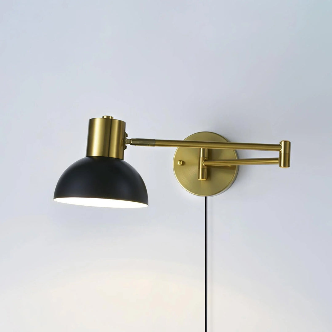 Adjustable Arm Plug In Wall-mounted light Wall Lamp | Kalsten