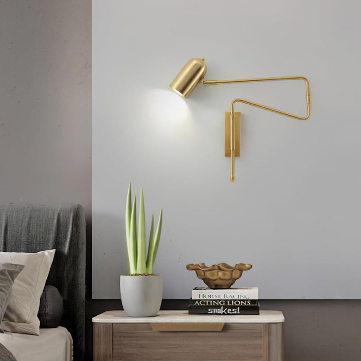 Adjustable Arm Plug In Wall-mounted light Wall Lamp | Kalsten