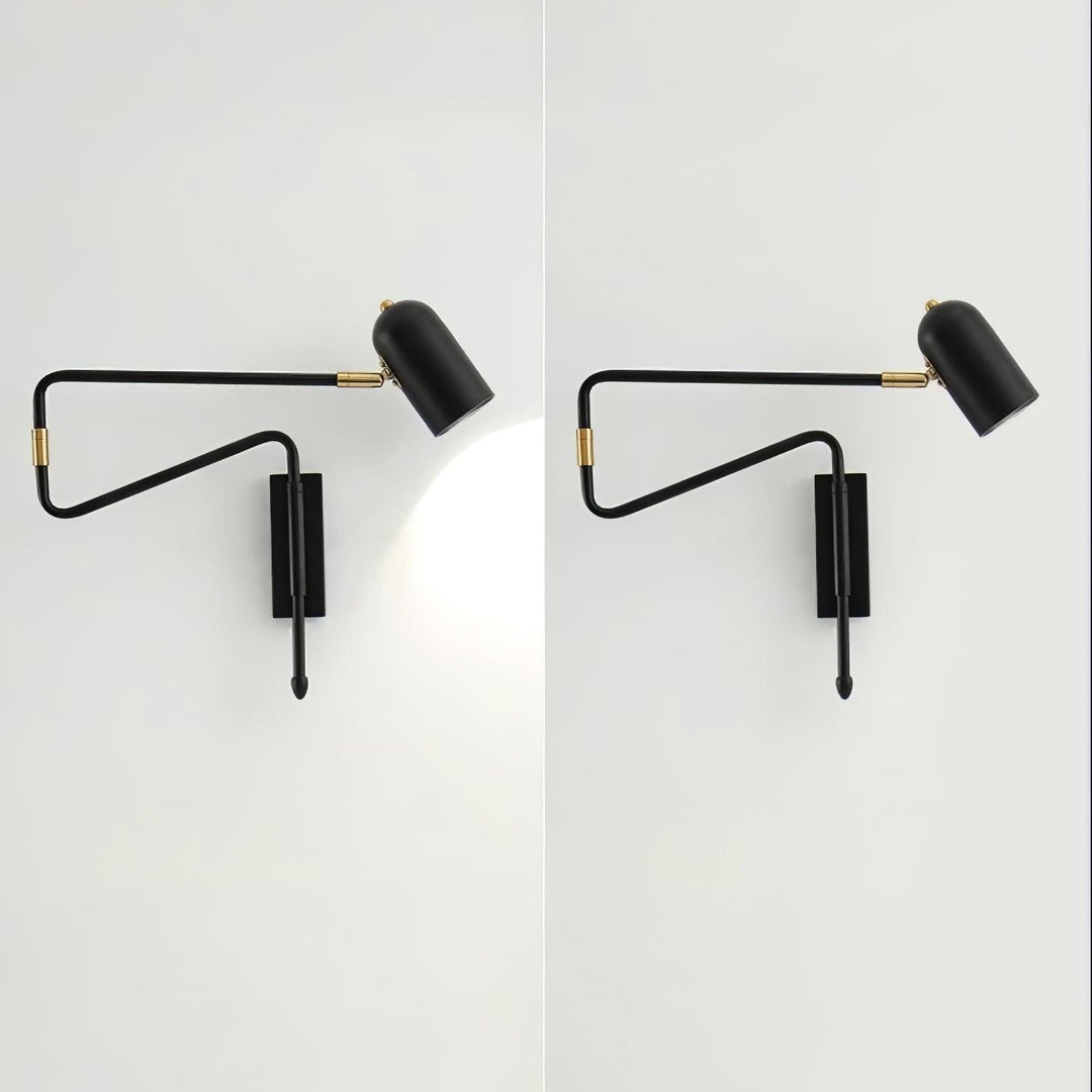 Adjustable Arm Plug In Wall-mounted light Wall Lamp | Kalsten