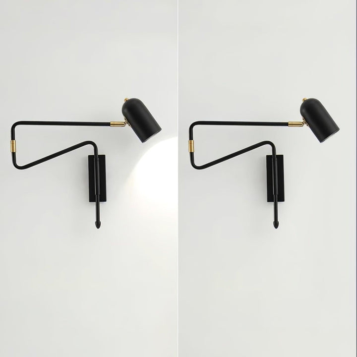 Adjustable Arm Plug In Wall-mounted light Wall Lamp | Kalsten
