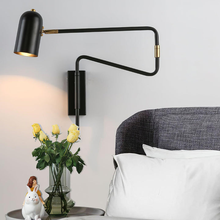 Adjustable Arm Plug In Wall-mounted light Wall Lamp | Kalsten