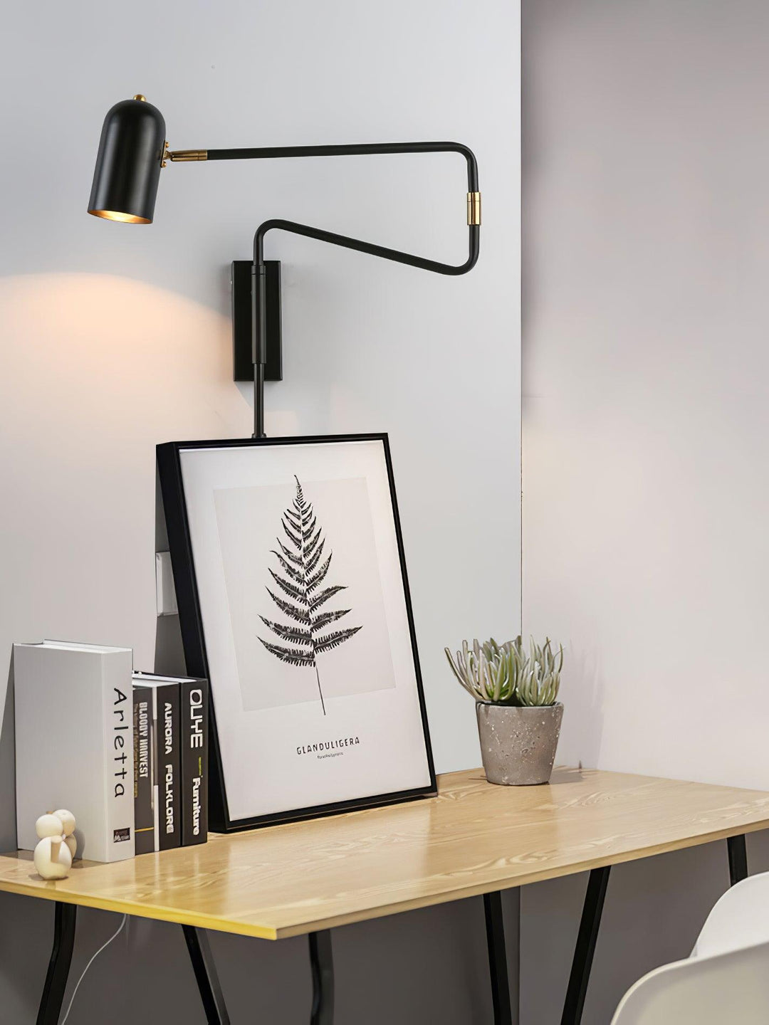 Adjustable Arm Reading Bracket light Wall Lamp | Kalsten