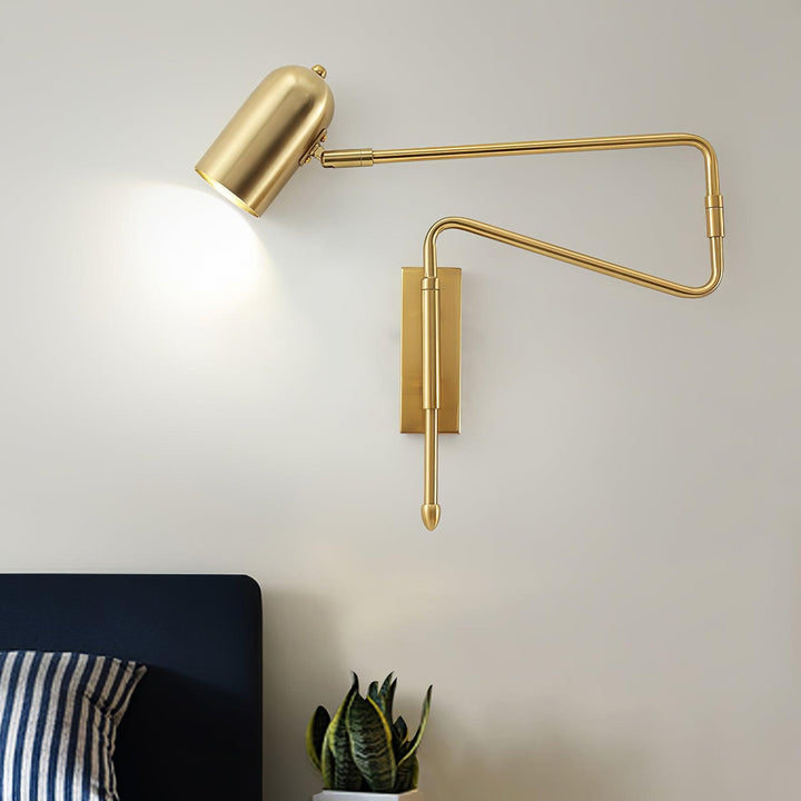 Adjustable Arm Plug In Wall-mounted light Wall Lamp | Kalsten