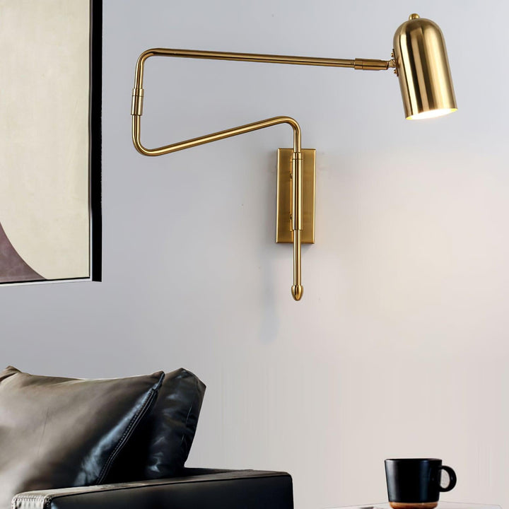 Adjustable Arm Plug In Wall-mounted light Wall Lamp | Kalsten