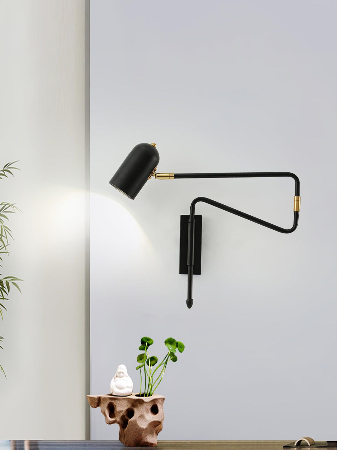 Adjustable Arm Plug In Wall-mounted light Wall Lamp | Kalsten