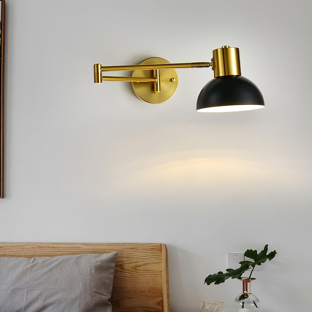 Adjustable Arm Plug In Wall-mounted light Wall Lamp | Kalsten