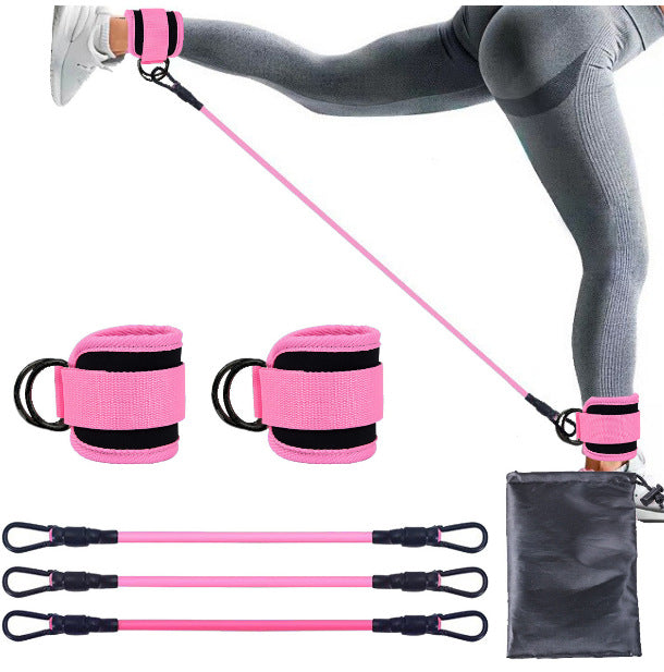 Ankle Fitness Band Set with Foot Straps | Kalsten