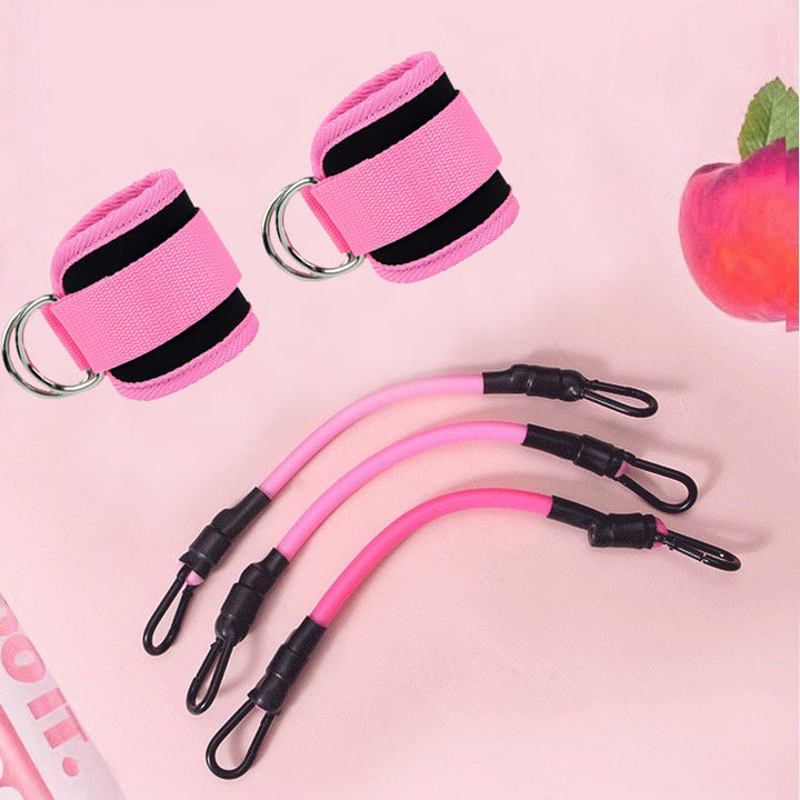 Ankle Fitness Band Set with Foot Straps | Kalsten
