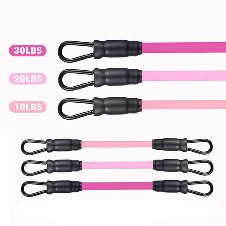 Ankle Fitness Band Set with Foot Straps | Kalsten