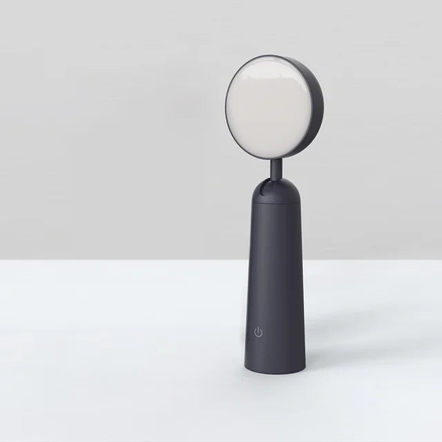 Modern Black Table Lamp with Golden Accents – Luxury LED Lighting Noxord
