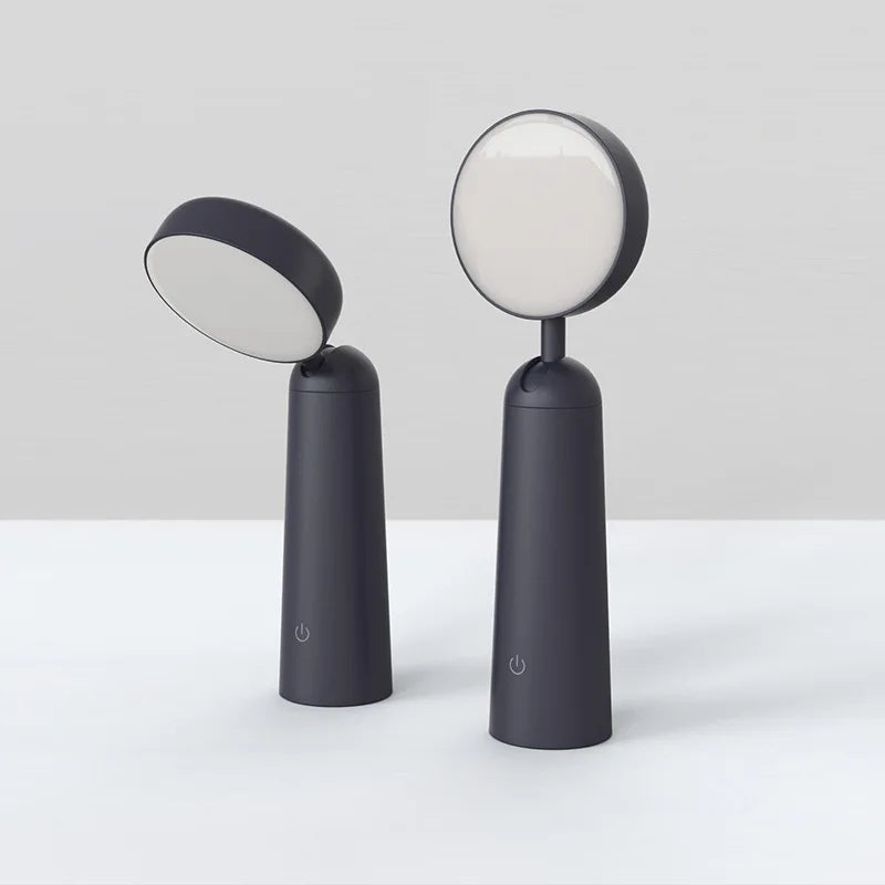 Modern Black Table Lamp with Golden Accents – Luxury LED Lighting Noxord