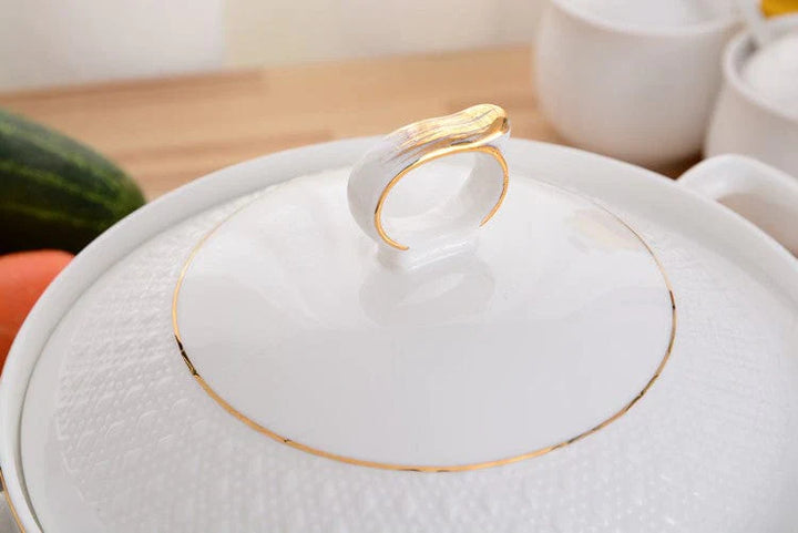 Agnes Ceramic Soup Pot | Kalsten