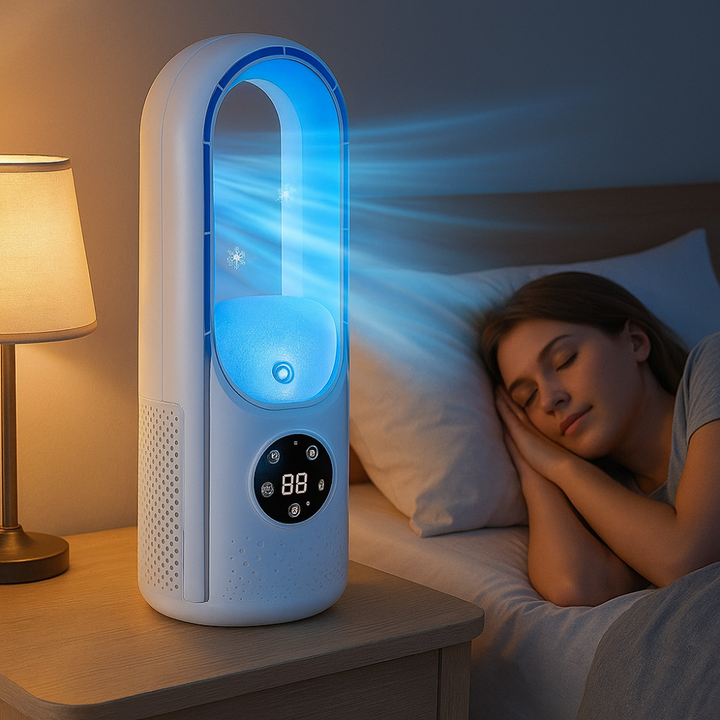 Portable Bladeless Air Cooler Quiet Energy Efficient Kalsten