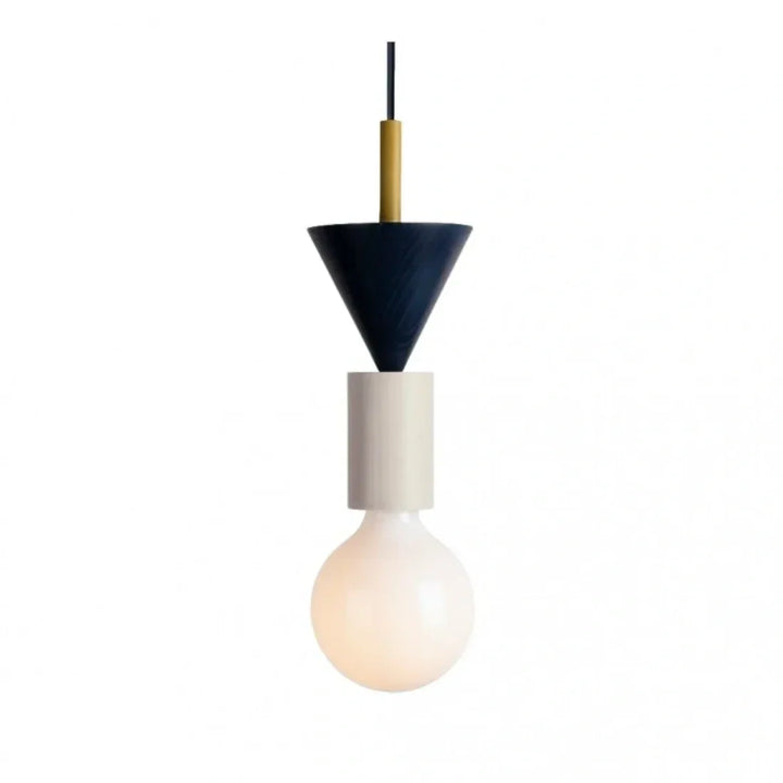 Pendant Light Wood 7.5 in to 16.5 in Multicolor Geometric Dining Living Room Ceiling Lamp Modern Home Decor | Kalsten