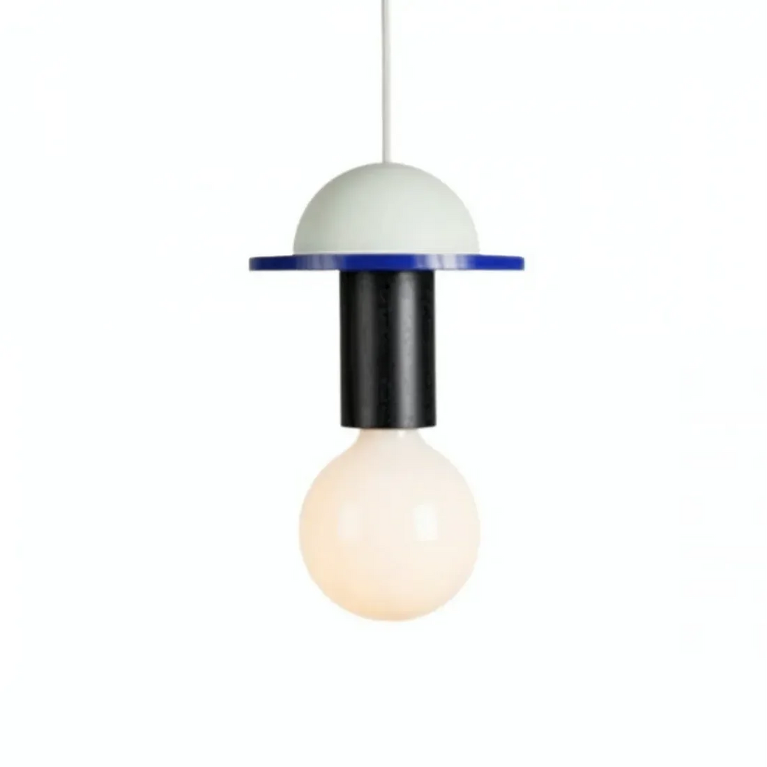 Pendant Light Wood 7.5 in to 16.5 in Multicolor Geometric Dining Living Room Ceiling Lamp Modern Home Decor | Kalsten