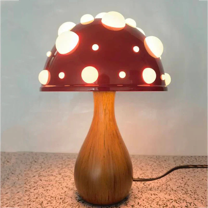 Mushroom Lamp – Retro LED Table Lamp in Mushroom Design for Cozy Indoor Spaces | Kalsten