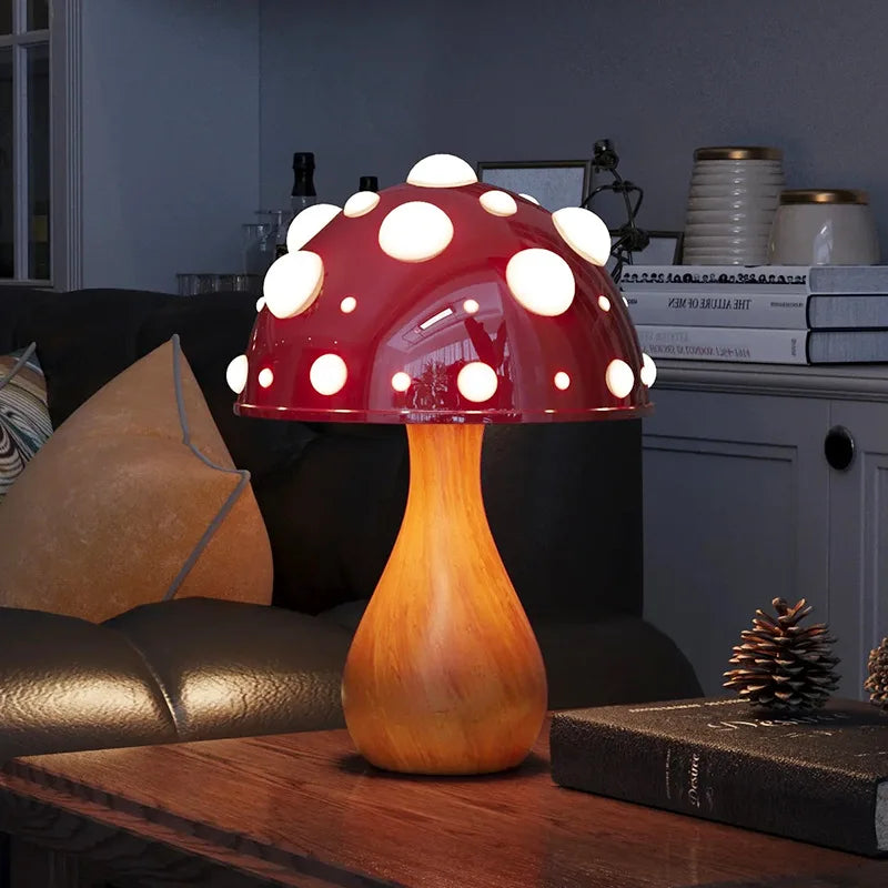 Mushroom Lamp – Retro LED Table Lamp in Mushroom Design for Cozy Indoor Spaces | Kalsten