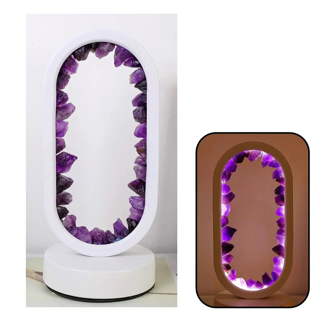 Table lamp with crystal ambient light design | Kalsten