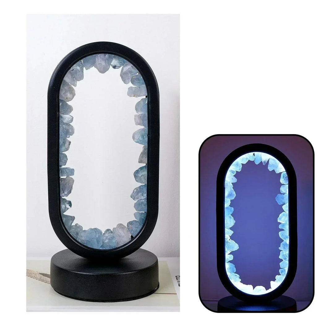 Table lamp with crystal ambient light design | Kalsten