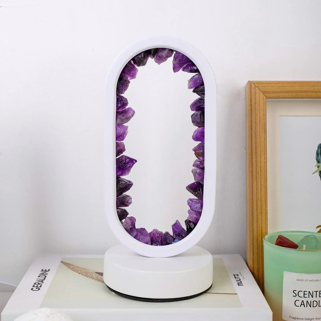 Table lamp with crystal ambient light design | Kalsten