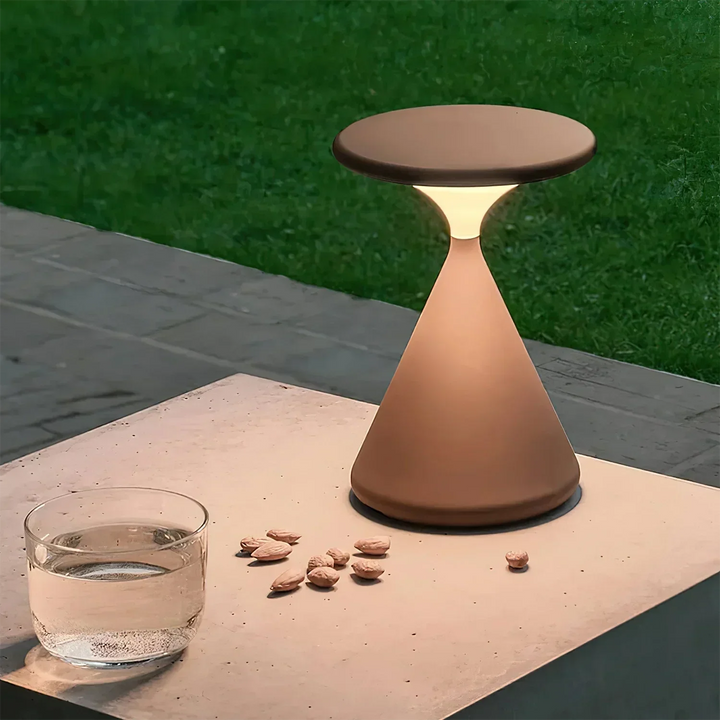 Wireless Table Lamp Amos Hourglass | Noxord