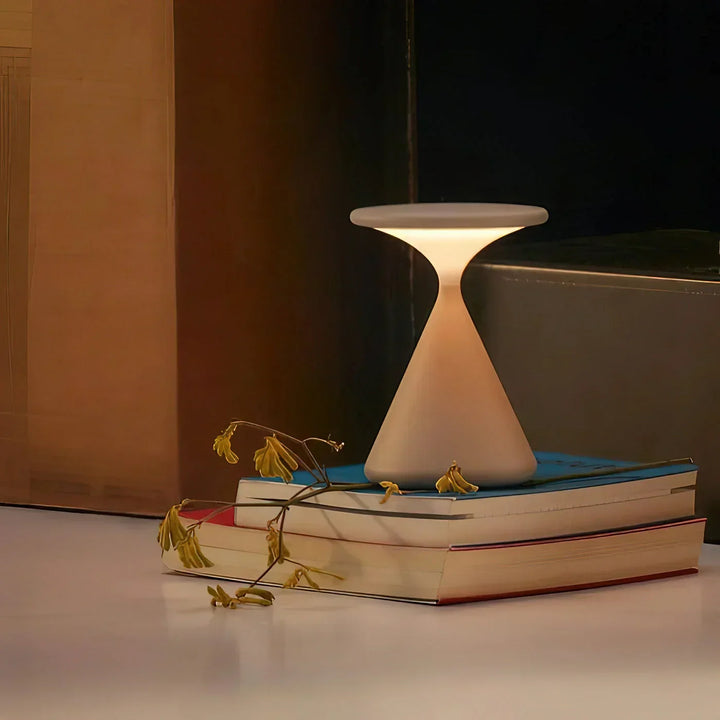 Wireless Table Lamp Amos Hourglass | Noxord