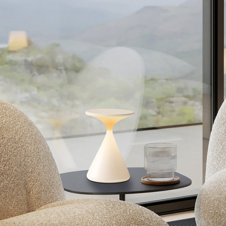 Wireless Table Lamp Amos Hourglass | Noxord